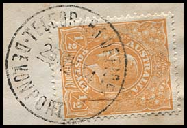 1934 KGV yellow